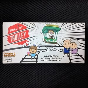 TRIAL BY TROLLEY CARD GAME // Party Game Funny Adult Fun